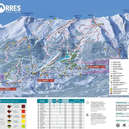 Refait Pour 5 Pers, Proche Pistes, Balcon - Fr-1-322-658 Les Orres